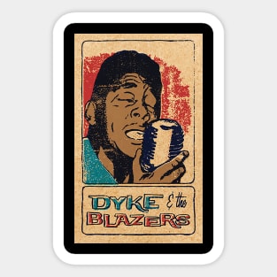 SOUL CARD DYKE AND THE BLAZERS Sticker